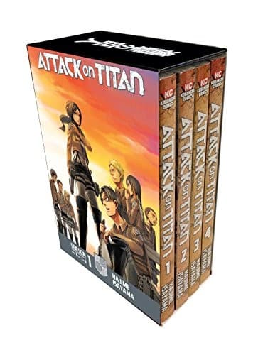 Bìa truyện Đại Chiến Titan - Collection Tập 1-4